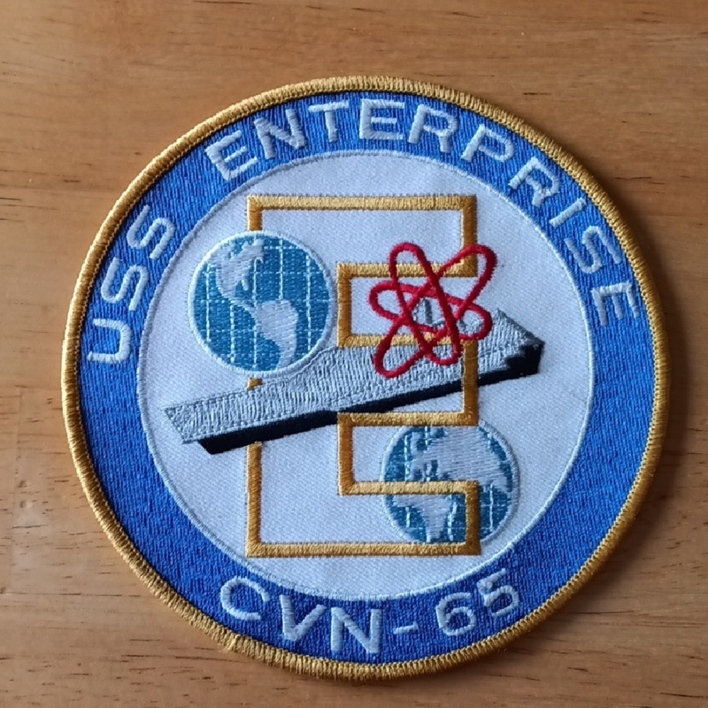 USS Enterprise CVN-65 Embroidered Patch